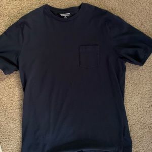 Amazon essentials blue pocket tee